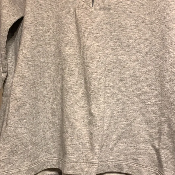 - LL BEAN Soft cotton rugby sweatshirt medium petite - Picture 5 of 8